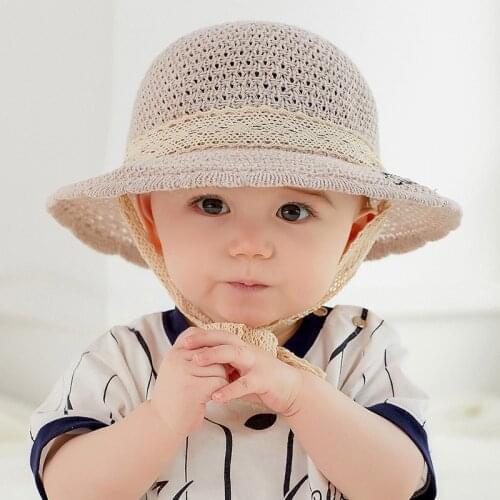 Summer New Women straw Hat Fashion Korean metal bow grass woven Empty top Beach Sun Visor hat bowknot womens outdoor trip Hats