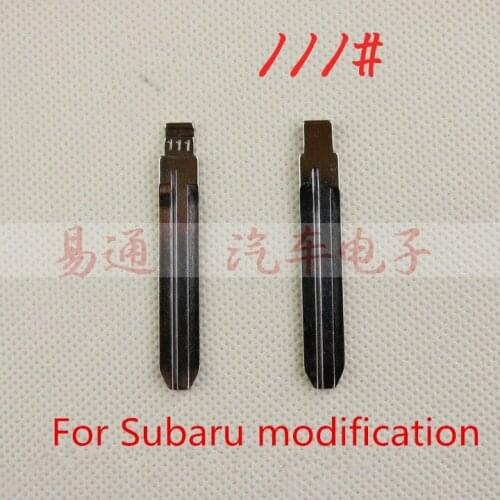 Top Quality NO. 111 Key Blade For Subaru modification Flip Key Blade, Car Blank Key Blade
