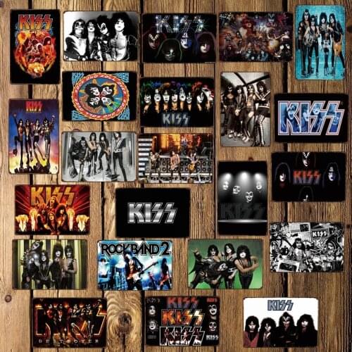 [ WellCraft ] Rock Music Star Metal Sign Posters art Vintage Mural Painting Personality Custom Decor LT-1741
