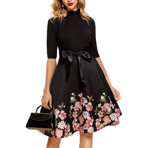 Womens Long Sleeve Sweater Turtleneck Cocktail Swing Party Dresses for women Autumn Winter Lady Sexy Party Dress Vestidos