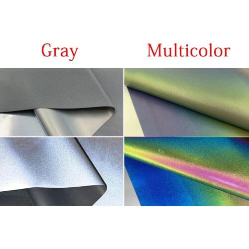 1PC DIY Engraving Film Rainbow Reflective Lettering Film Heat Transfer Vinyl Film T-shirt Pattern