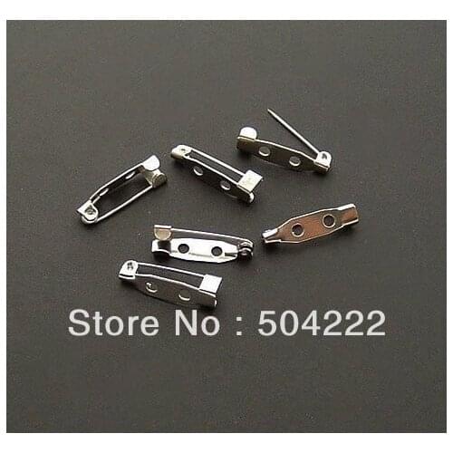 1000pcs Stainless Steel lead free Pin Backs back pins, 20mm free shipping