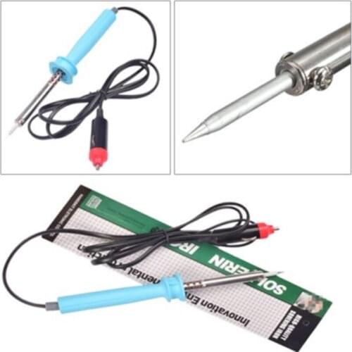 12V DC 60W Car Electric Solder Soldering Iron for Cigarette Lighter Socket Nice