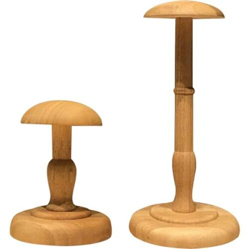 2x Hairpiece Hat Cap Wig Display Stand Storage Holder Tabletop Desk Shelf