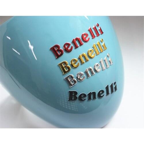 3d Small Decals Stickers Stereo Logo Graphics For Benelli 600 Silver Black Yellow Gold Silver Color Stikcer Car Motorcycle Motor