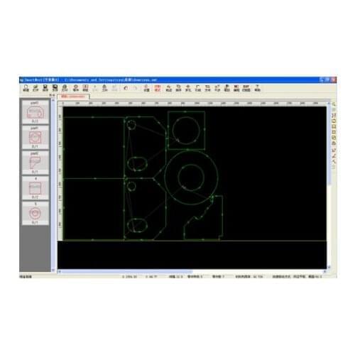 ENGLISH Language smartnest CNC Plasma Cutting machine nesting software