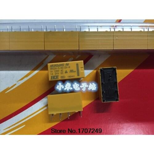 DHL Free Shipping 100Pcs/lot 100% New Signal Relay HRS2H-S-DC12V HRS2H-S-DC12V-N HRS2H-S DC 12V 8pin 1A 120V AC PCB Power Relay