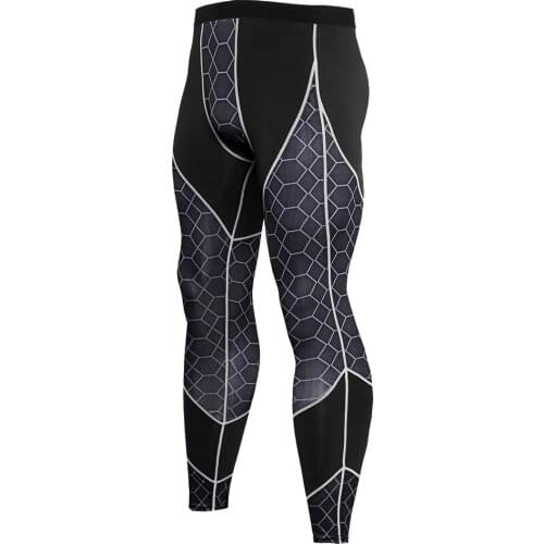 Quick Dry Sport Compression Pants Men Fitness Tights Yoga Pants Exercise Long Pants Gym Pants Skinny Leggins Hombre