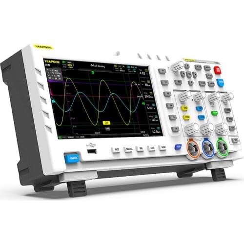 YEAPOOK ADS1014D Digital Oscilloscope 2 In 1 Signal Generator, 2 Channels, 100Mhz Bandwidth,1GSa/s Sampling Rate