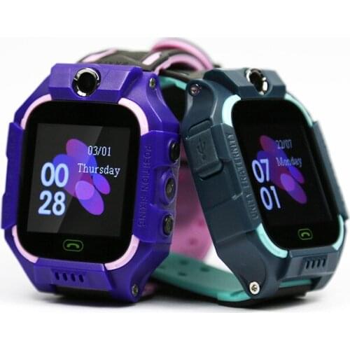 Z6 Childrens Smart Watch Genius 6th Generation Positioning Touch Screen Student Photo Waterproof Phone Kids Birthday Gifts