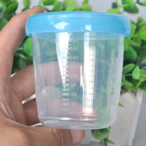 Mini Baby Food Storage Cup Breast Food Snack and Milk Fruit Juice Storage Seal Preservation Cups Box Leak-proof Storage Cup