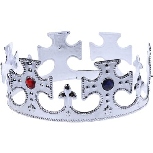 Toy Crown of the King Prince Epiphany Three Kings Day Happy Birthday Party Decoration