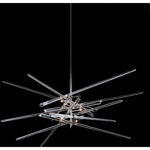 Nordic light luxury LED living room chandelier luxury bar lighting decoration simple dining room bedroom chandelier lighting