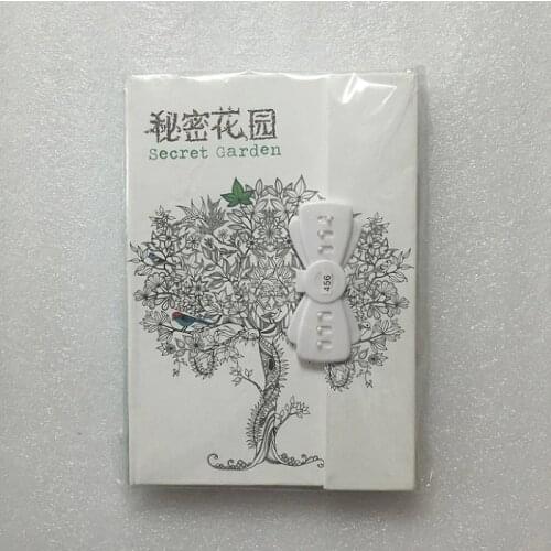 New Secret Garden notebook with Lock Schedule Book Diary Weekly Planner Notebook