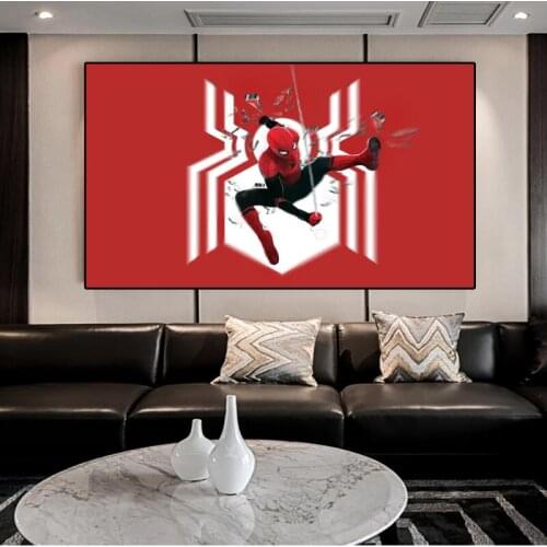 Superhero Poster Marvel Anime Canvas Studio Decoration Painting Iron Man Poster Room Decoration Accessories Teen Room Decoration