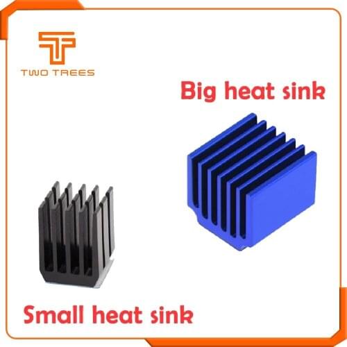 Heat Sink Cooling Block Heat Sinks For 3D Printer A4988 DRV8825 LV8729 TMC2100 TMC2208 Stepper Motor Driver Module