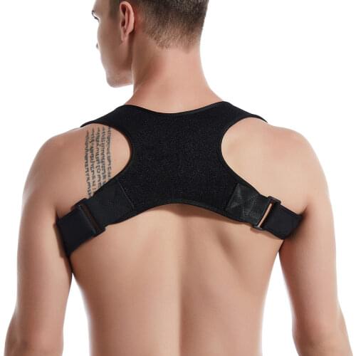 Unisex Adjustable Back Posture Corrector Clavicle Spine Back Shoulder Brace Support Belt Posture Correction Health Care