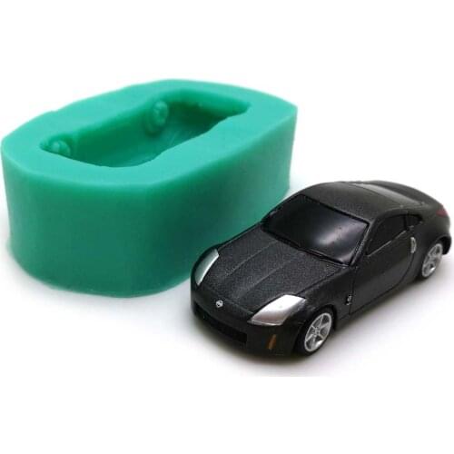 3 D Sports Car Silicone Mold for DIY Chocolate Candy Pastry Dessert Decoration Fondant Mould Kitchenware Baking Tool