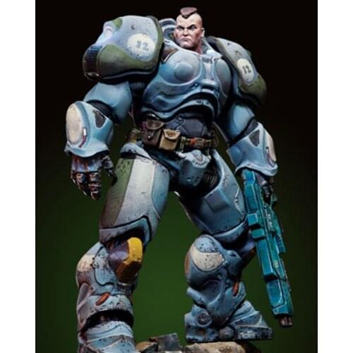 1/32 Resin Model Building Kit Figure Sergeant 80MM