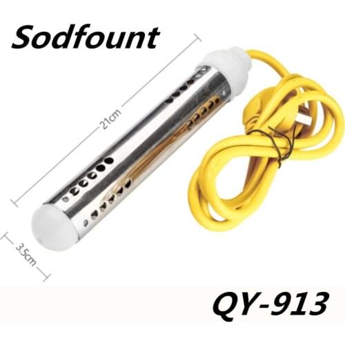 1pcs QY-913 AC 220V-50Hz 3000W stainless steel Heater Heating Tool Electricity Generation Pure copper power cord 1.4M with plug