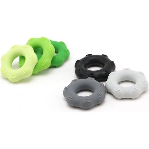20 pcs Rubber Ring Sport Exerciser Muscle Power Training Anti Pressure Stress Reliever Mood Squeeze Relief Healthy Toy