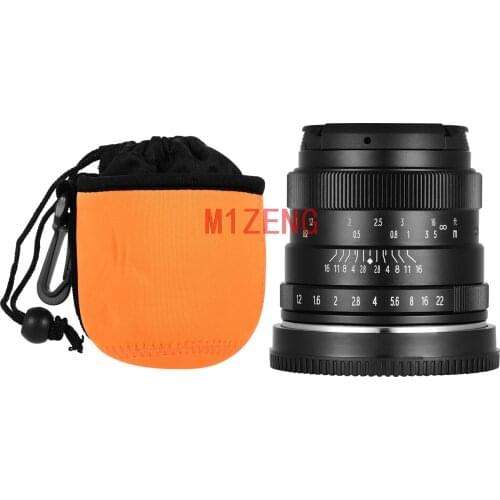 35mm F1.2 APS-C Movie Manual Focus portrait Lens for Sony e mount fujifilm fx olympus/panasonic m4/3 canon eosm nikon z camera