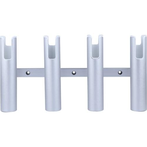 Boat Accessories marine 4 Link Tubes Boat Fishing Rod Holder Aluminium Rod holder for Marine Yacht