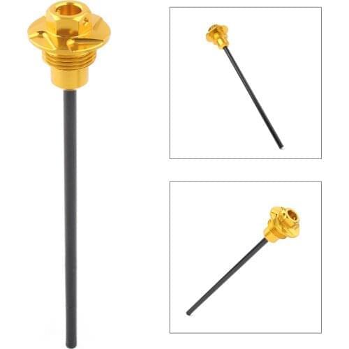 CNC Anodised Engine Oil Dipstick Supermoto Dip Stick Plug For Suzuki DRZ400 DRZ400E DRZ400S DRZ400SM Dirt Bike Motocross