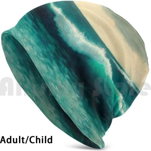 Big Ocean Wave , Seascape , Painting , Water , Sea Beanies Knit Hat Hip Hop Ocean Wave Waves Seascape Sea Water Rough