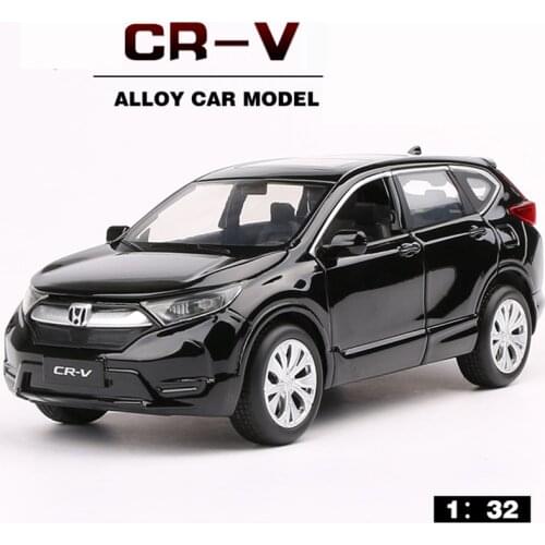 1/32 CRV Super car Simulation Toy Car Model Alloy Pull Back Children Toys Genuine License Collection Gift Off-Road Vehicle Kids