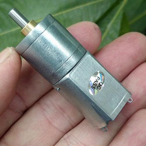 1pcs Gear-box diameter 20mm pure metal gears DC3V 5V 6V 130 geared motor low speed 27RPM gear motor