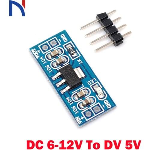 AMS1117 power supply module DC 6V - 12V to 5V AMS1117 DC 5 V power module AMS1117-5V power supply module