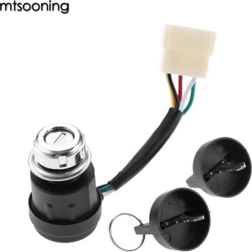 Mtsooning 5 Wires Ignition Key Switch 3 Positions On Off Start New Univerial For Chinese Portable Diesel Generator Engine