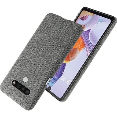 Anti-slip Ultra Thin Fabric Cloth Case For LG Stylo 6 Case LMQ730TM Anti-Drop Phone Fitted Cover For LG Stylo 6 6.8" LMQ730TM