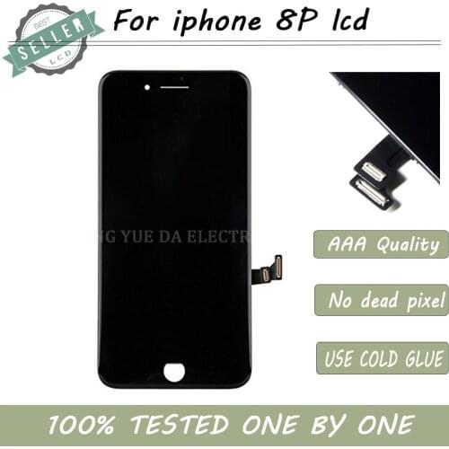 Brand New AAA+ Quality LCD Display For iPhone 8 PLUS LCD Screen With 3D Function Digitizer Assembly Replacement 5pcs/lot