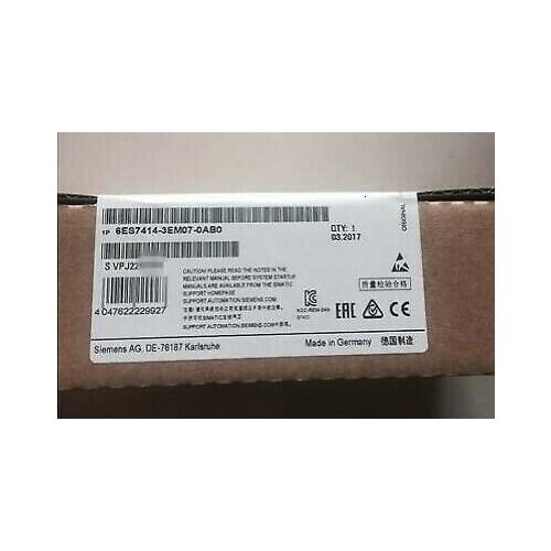 Brand New Siemens 6ES7414-3EM07-0AB0 6ES7 414-3EM07-0AB0 CPU414-3 PN/DP