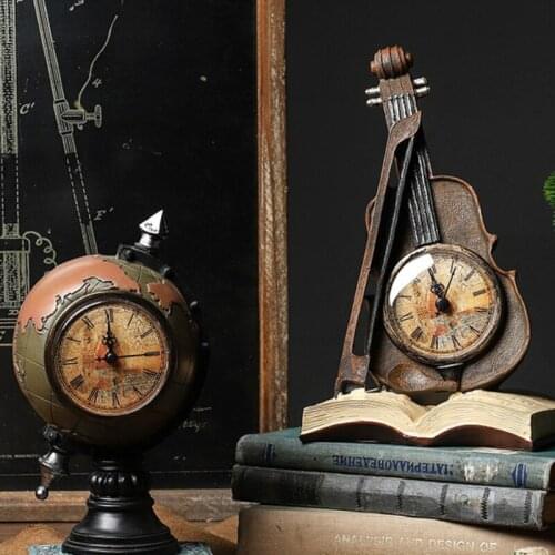 European style home retro decoration living room creative musical instrument display cabinet cafe wine cabinet decorationLB92612