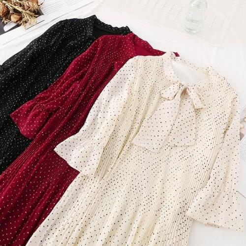 Летние платья в горошек VGVFHZY China At AliExpress