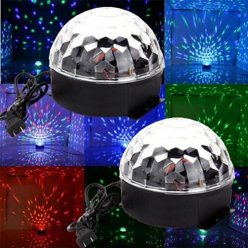 Magical Dj Disco Ball Party Lights 10W RGB LED Stage Lights For Christmas Wedding KTV Club Sound Remote Control LED stage light