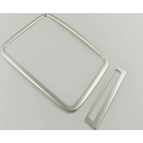 Interior Accessories Steel Front Inner Reading Light Lamp Decor Cover Trim 2pcs For Chevy Chevrolet Cruze 2017 2018