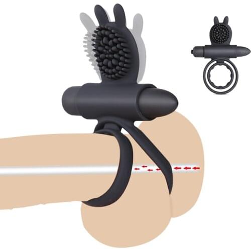 Penis Massgaer Ring Bullet Vibrator Sex toys for Men Penis Massager Cock Sex Rings Delay Ejaculation Glans Stimulate Sex Toys