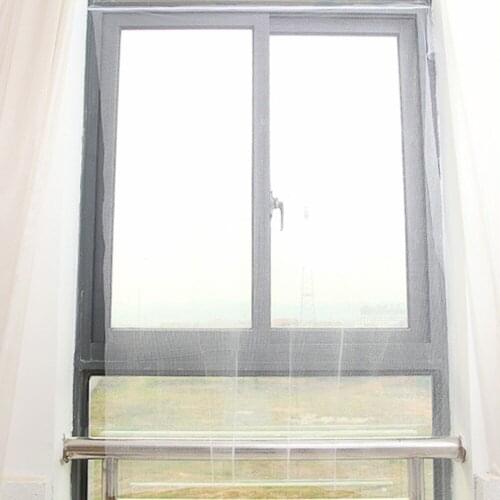 New 2pcs Window Screen Self-adhesive anti-mosquito screens Net Mesh W/Self-Adhesive DIY Anti Mosquito Fly Bug