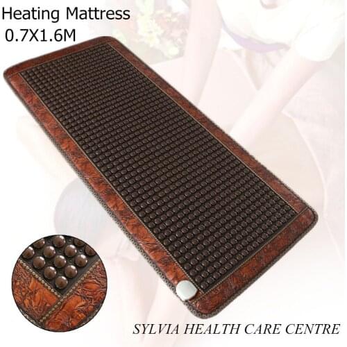 2020 New products Health Care Thermal ocher Mattress Korea tourmaline Heating Massage Mattress 0.7X1.6M Free Shipping