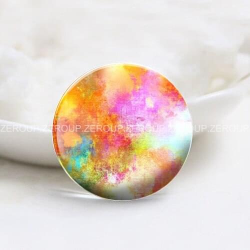 ZEROUP 20pcs/lot 12mm 20mm 25mm 30mm DIY round photos Glass Cabochon jewelry finding Fit Cameo Blank Settings BCH014B handmade
