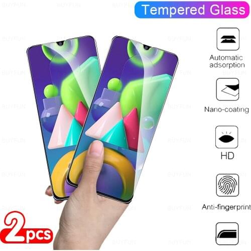 2pcs Tempered glass For Samsung Galaxy M21 HD Scratch resistant protective film For samsun samung m21s m 21 screen protector