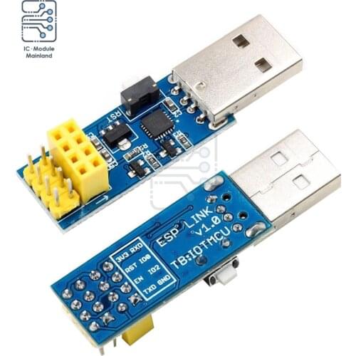 CP2104 ESP8266 ESP-01/ESP-01S WIFI Module Adapter Download Debug Link Kit for Arduino IDE USB to ESP8266 ESP-01s DIY Kit