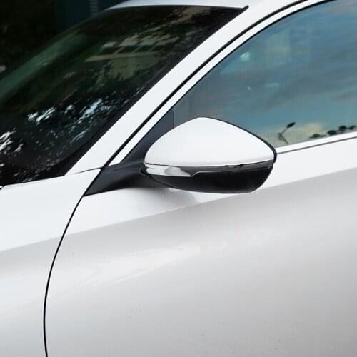 For Honda Accord 10th 2018 2019 ABS Chrome Car Rearview mirror decoration strip Accessories car styling