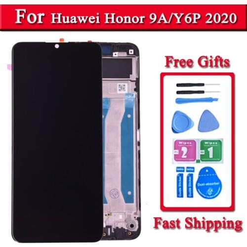 Screen For Huawei Honor 9A LCD Touch Screen Digitizer Panel For Y6P 2020 Enjoy 10E Display Replacement Phone Part Assembly