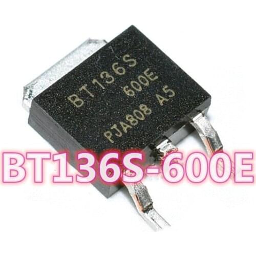 Good quality BT136S-600E BT136S SMD TO-252 Triac 4A 600V Free shipping