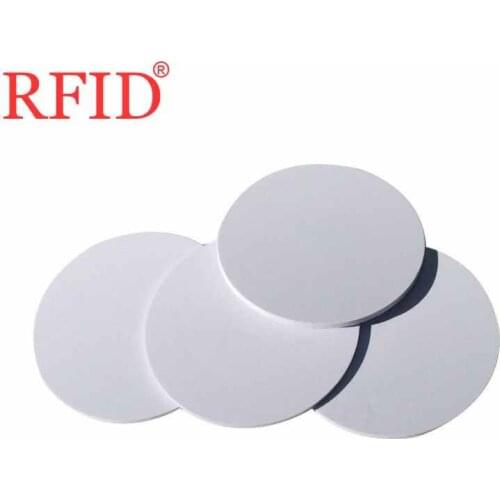 ID 125KHZ T5577/T5567/T5557 Diameter 25mm Replicable Writable Coin Card Keyfob RFID Token Tag For Access Control Card 100Pcs